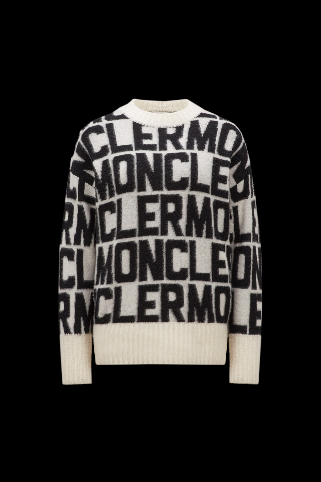 Logo Wool Jacquard Sweater