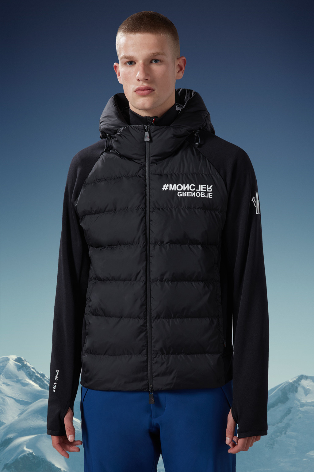 Padded Zip-Up Hoodie