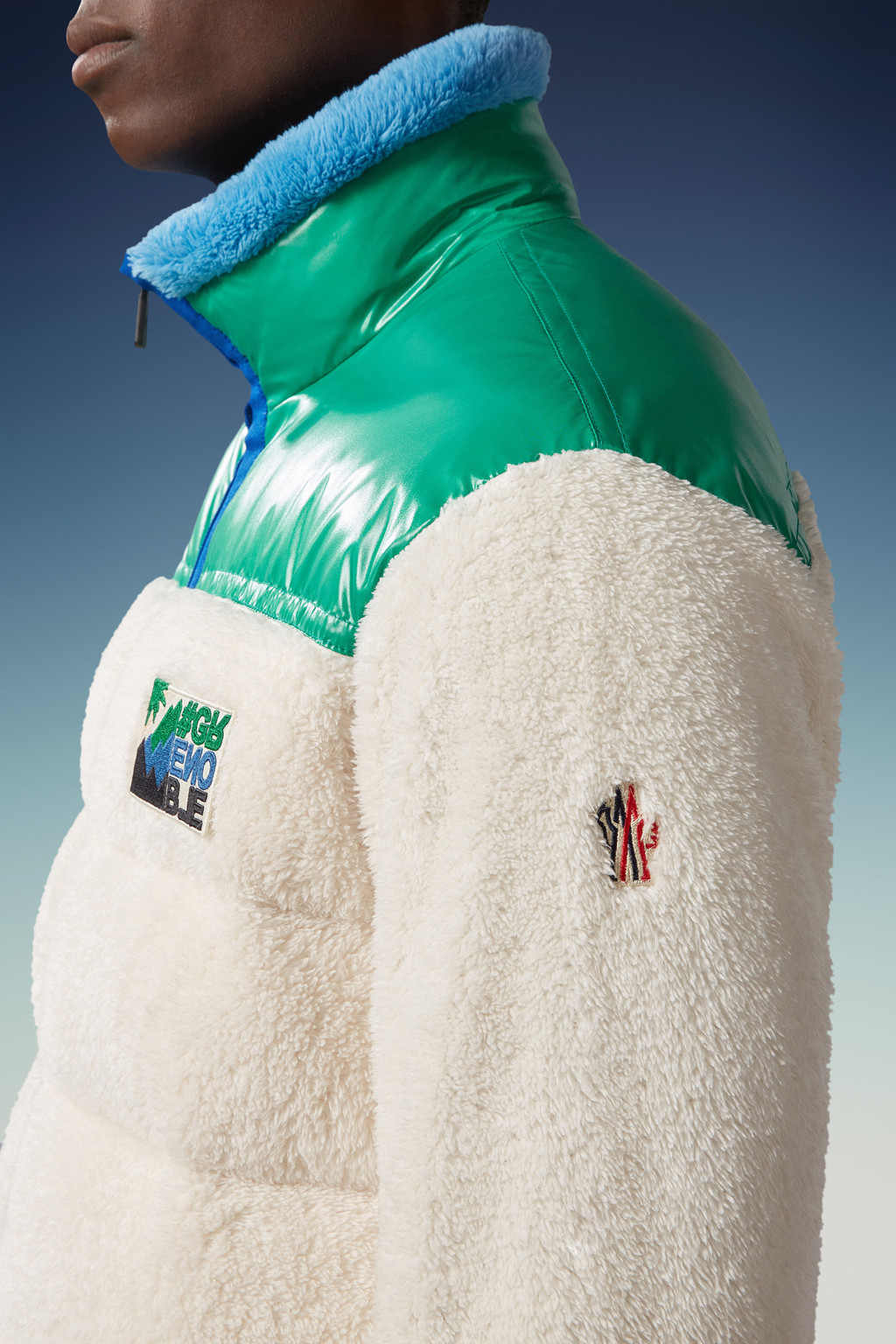 Padded Fleece Zip-Up Sweatshirt