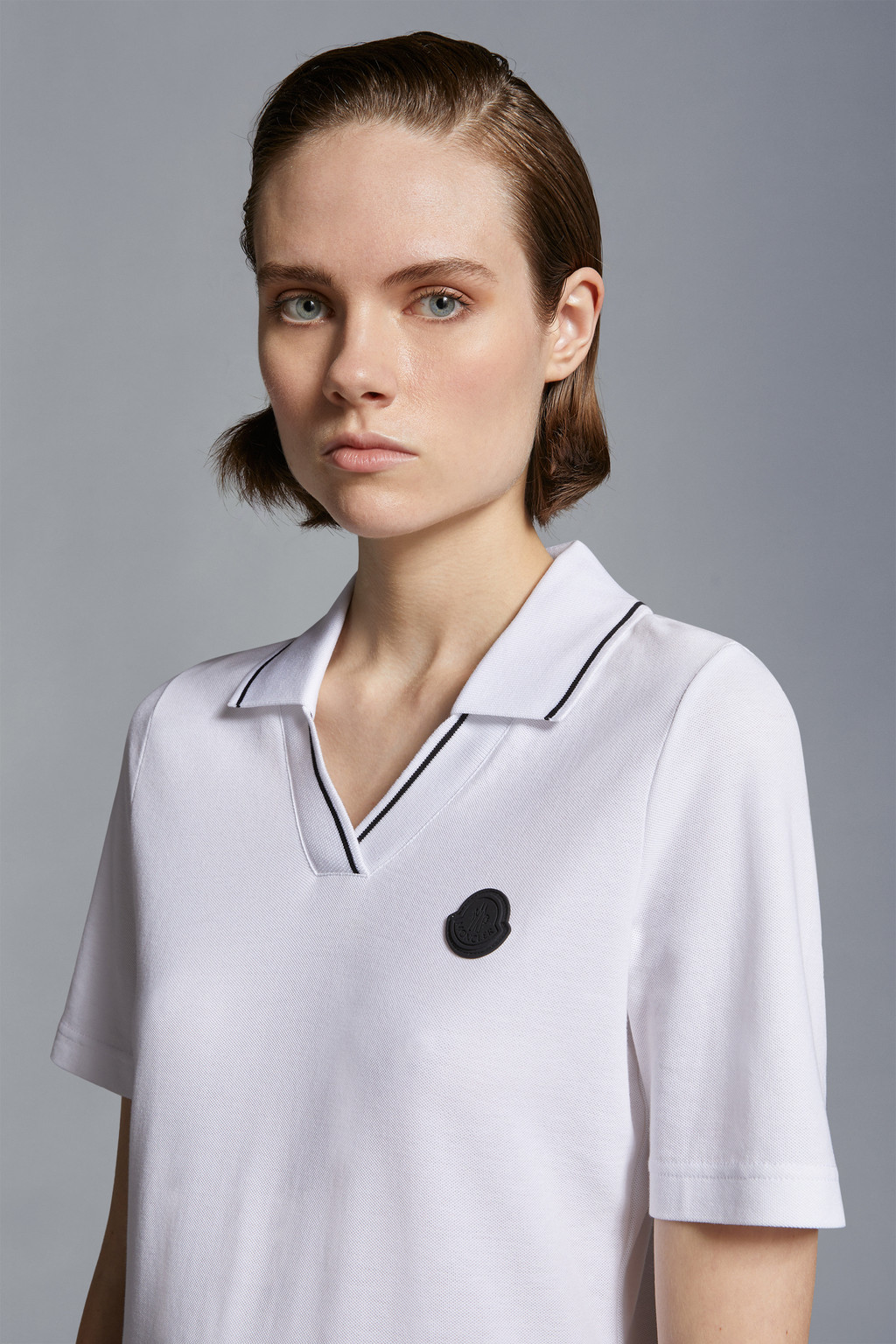 Logo Patch Polo Shirt