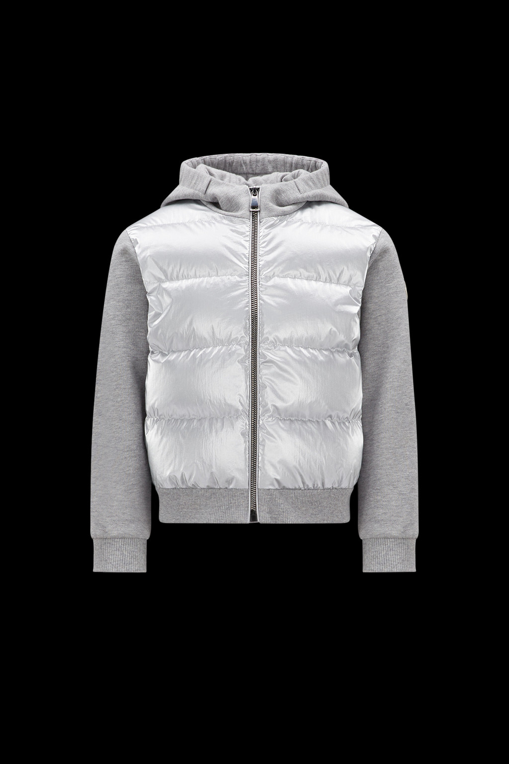 Padded Fleece Zip-Up Hoodie