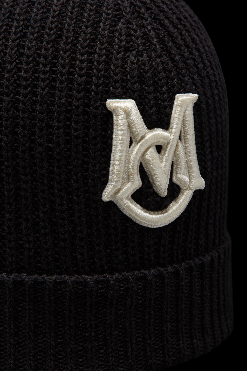 Embroidered Monogram Beanie