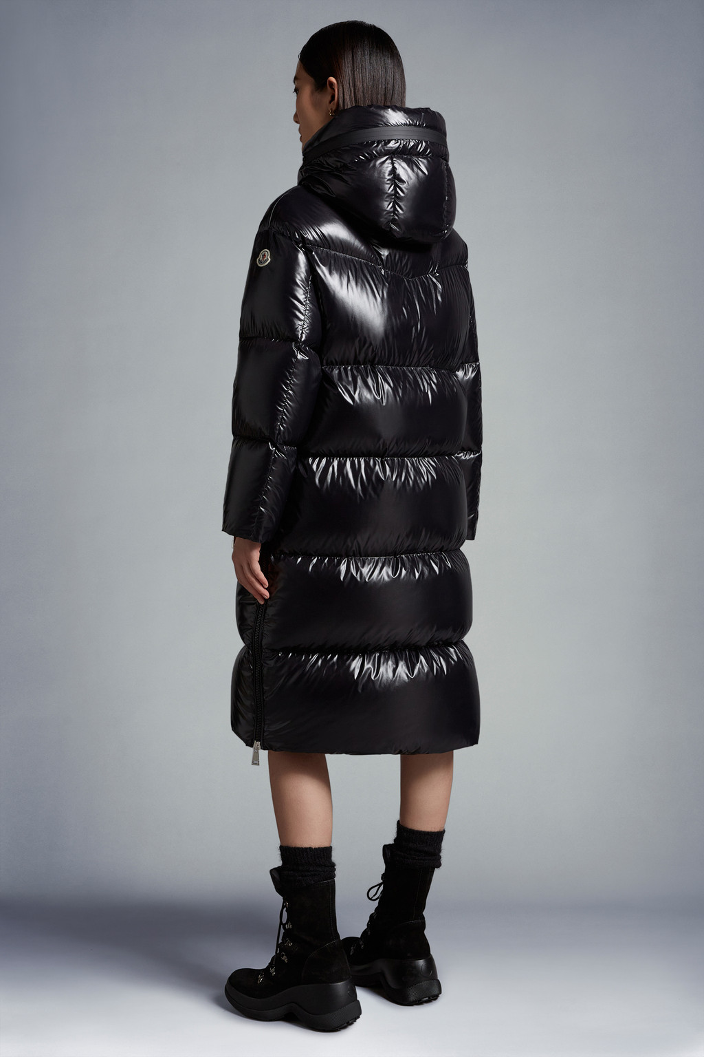 Huppelong Long Down Jacket