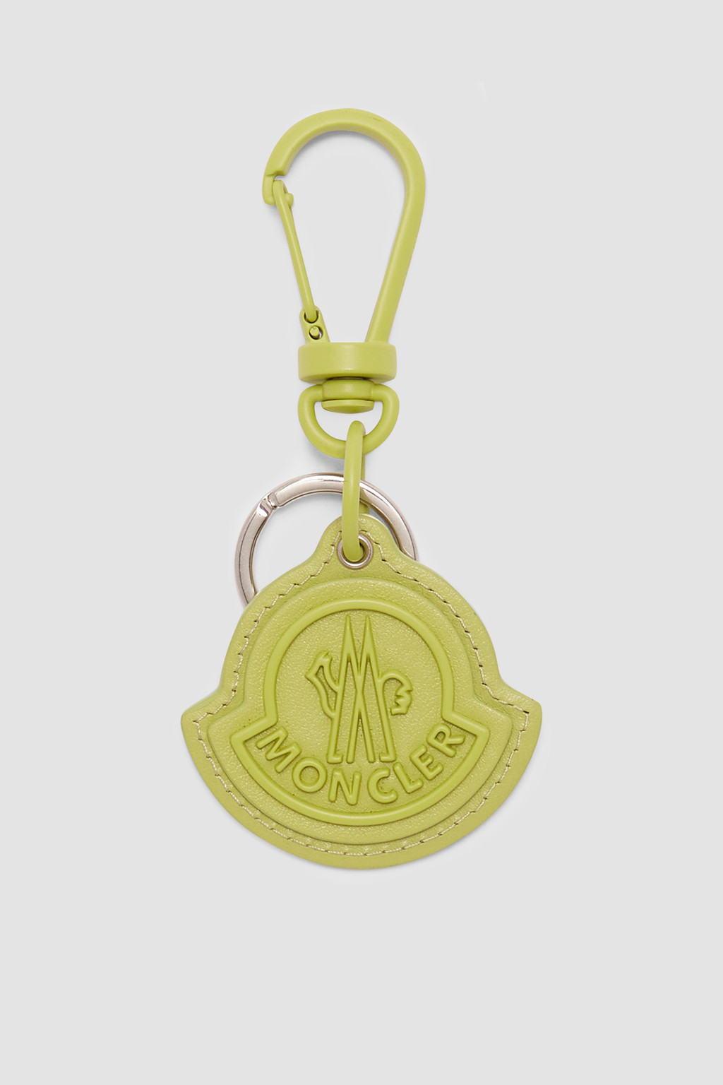 Logo Leather Key Ring