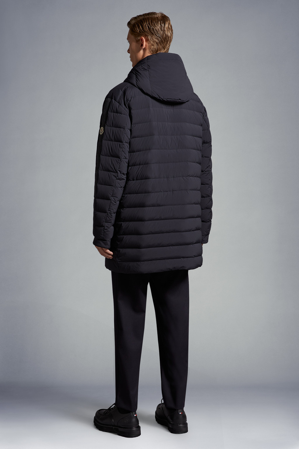 Inter x Moncler Long Down Jacket