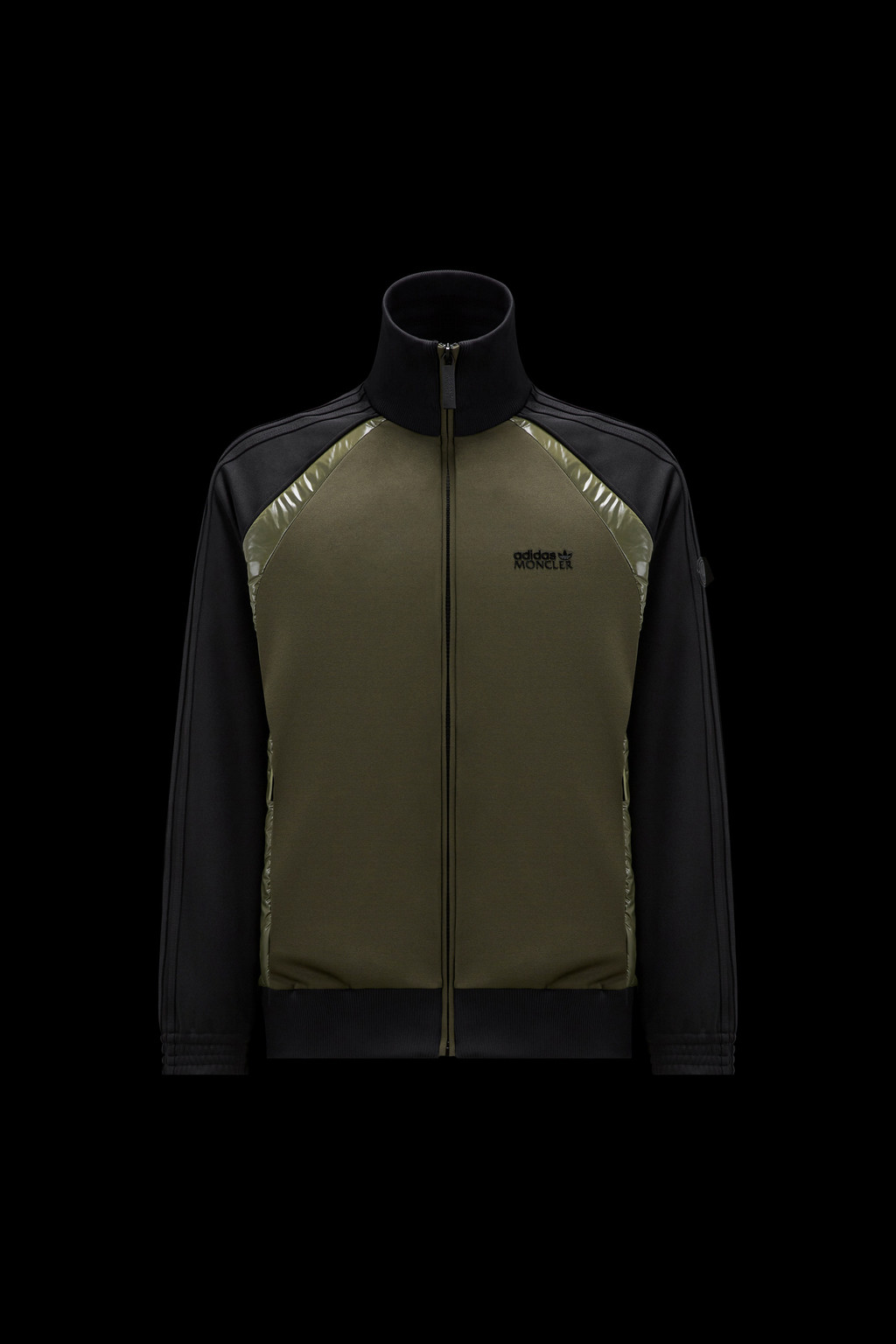 Acetate Zip-Up Sweatshirt