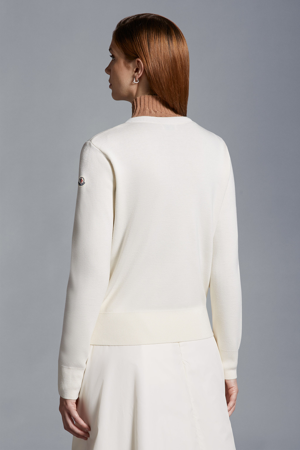 Padded Wool Cardigan