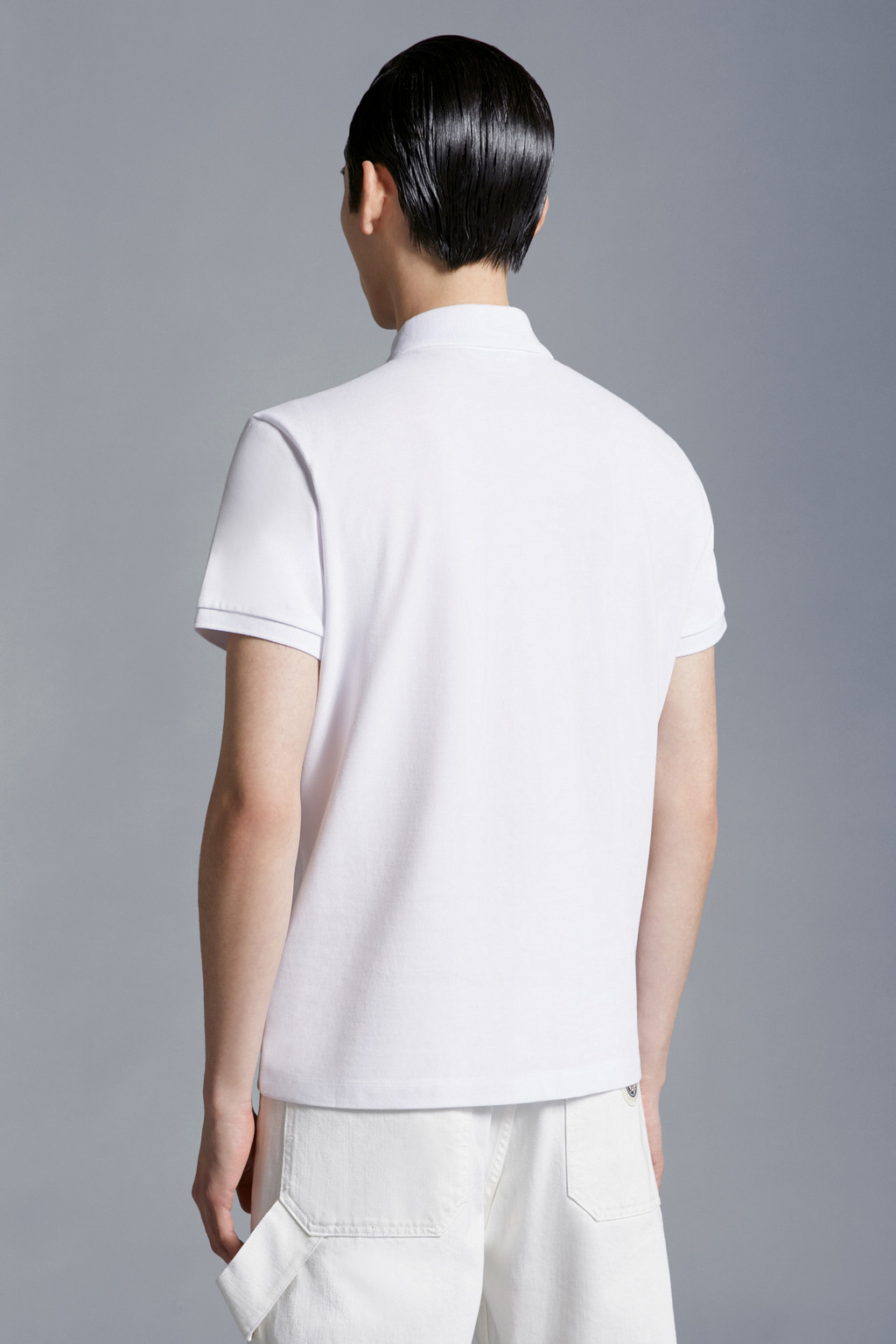 Logo Patch Polo Shirt