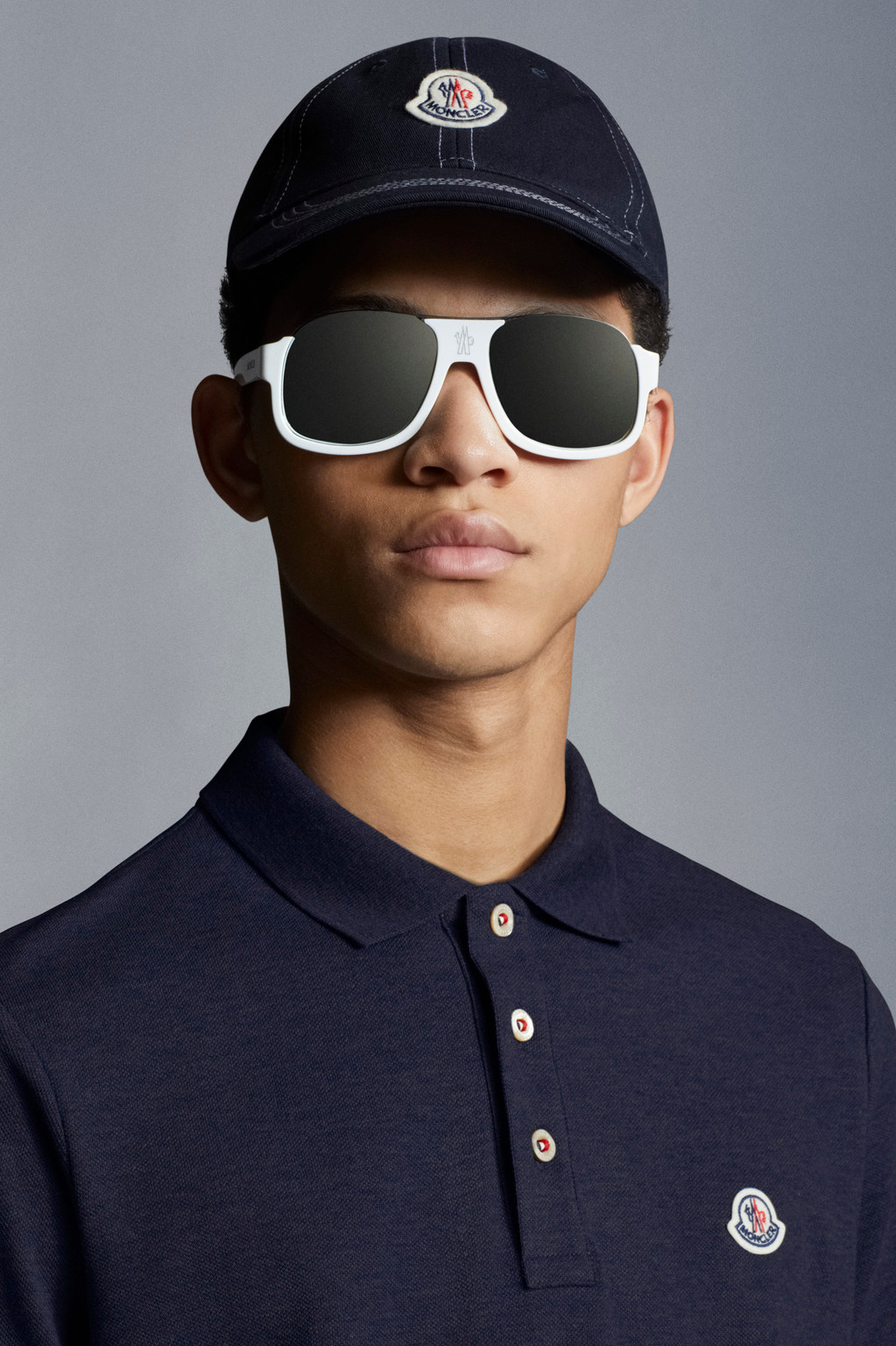 Logo Patch Polo Shirt