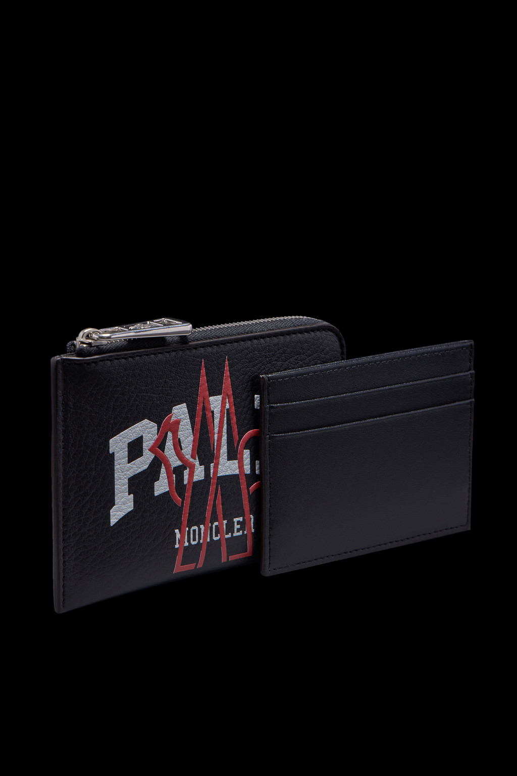 Logo Leather Card Holder