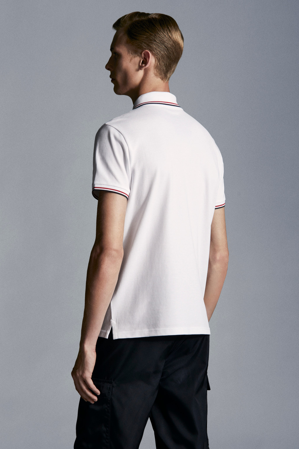 Logo Patch Polo Shirt