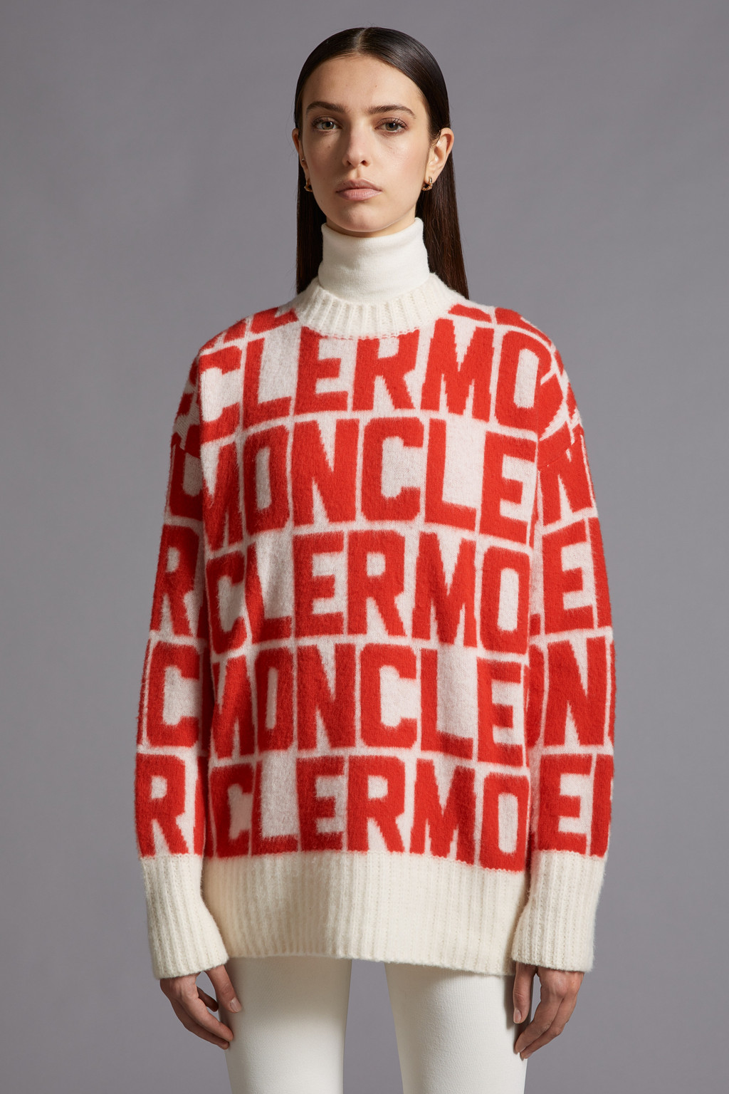 Logo Wool Jacquard Sweater