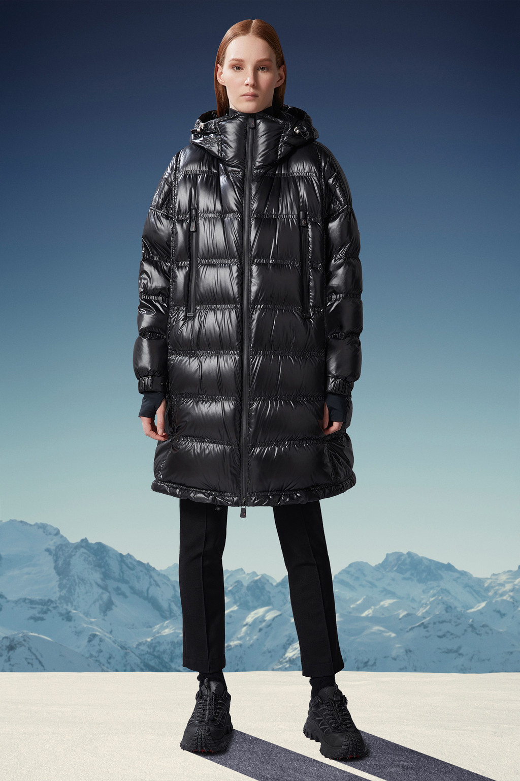 Rochelair Long Down Jacket