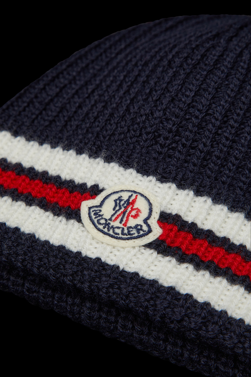 Tricolor Wool Beanie