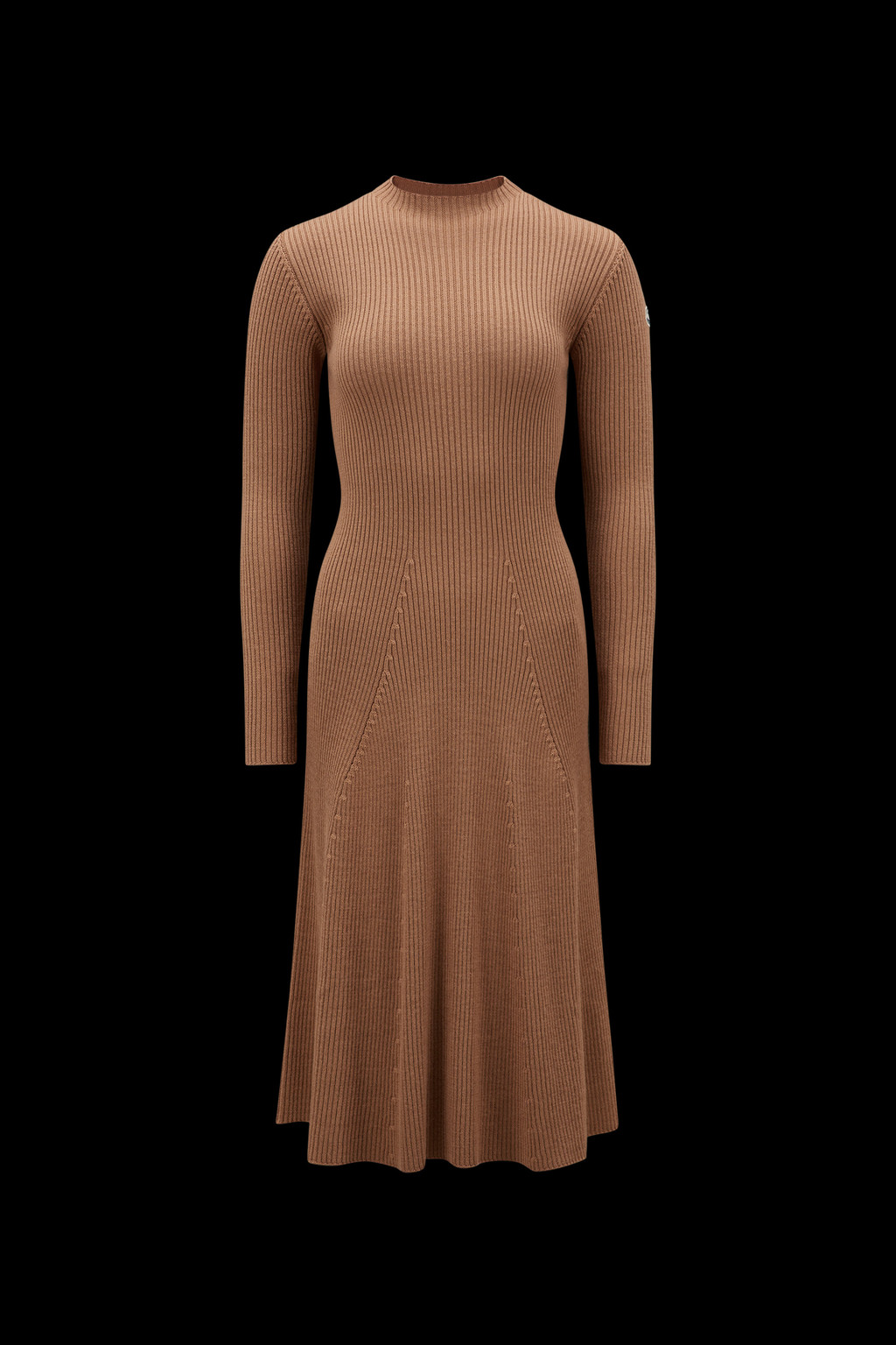 Knit Wool Midi Dress