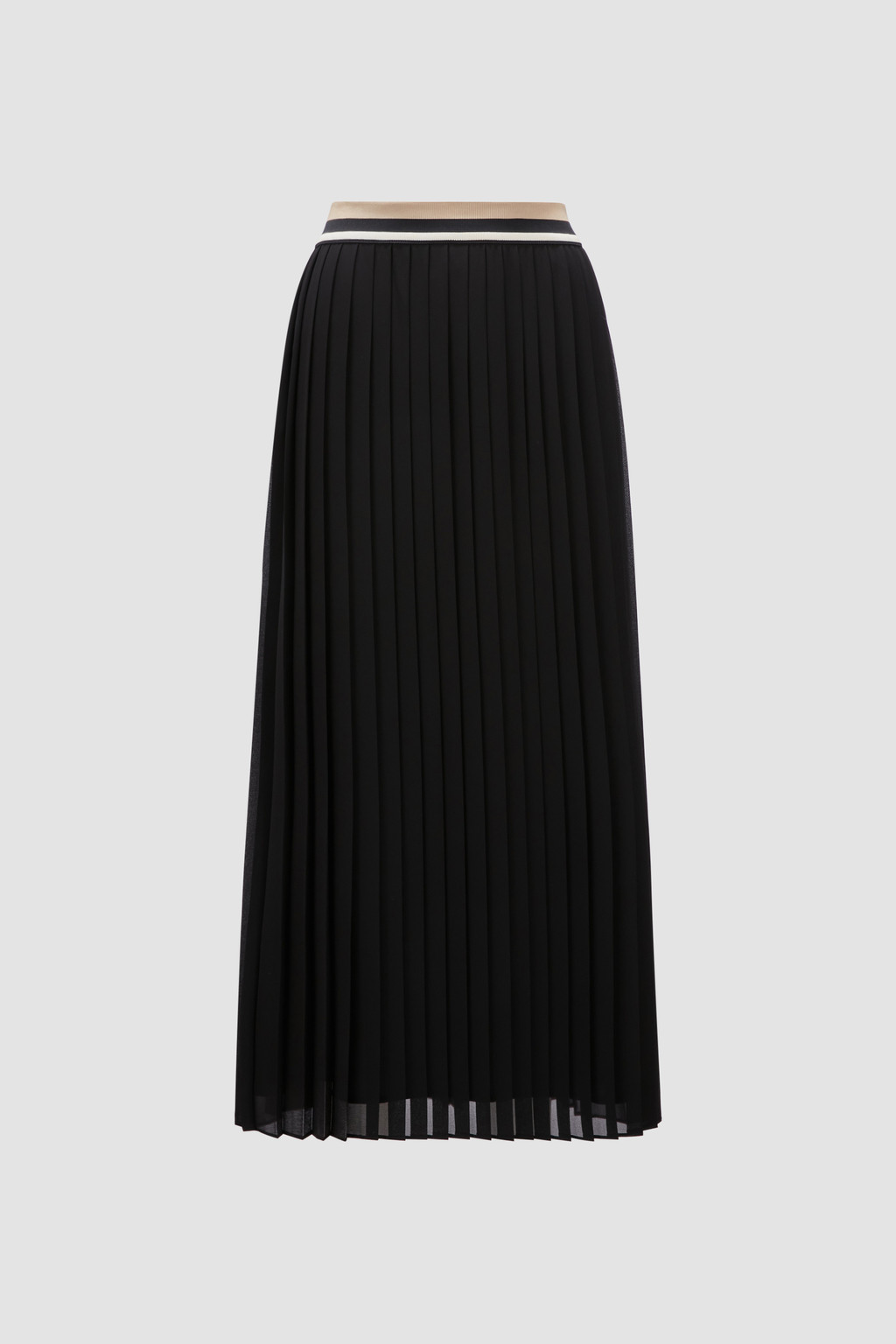Pleated Maxi Skirt