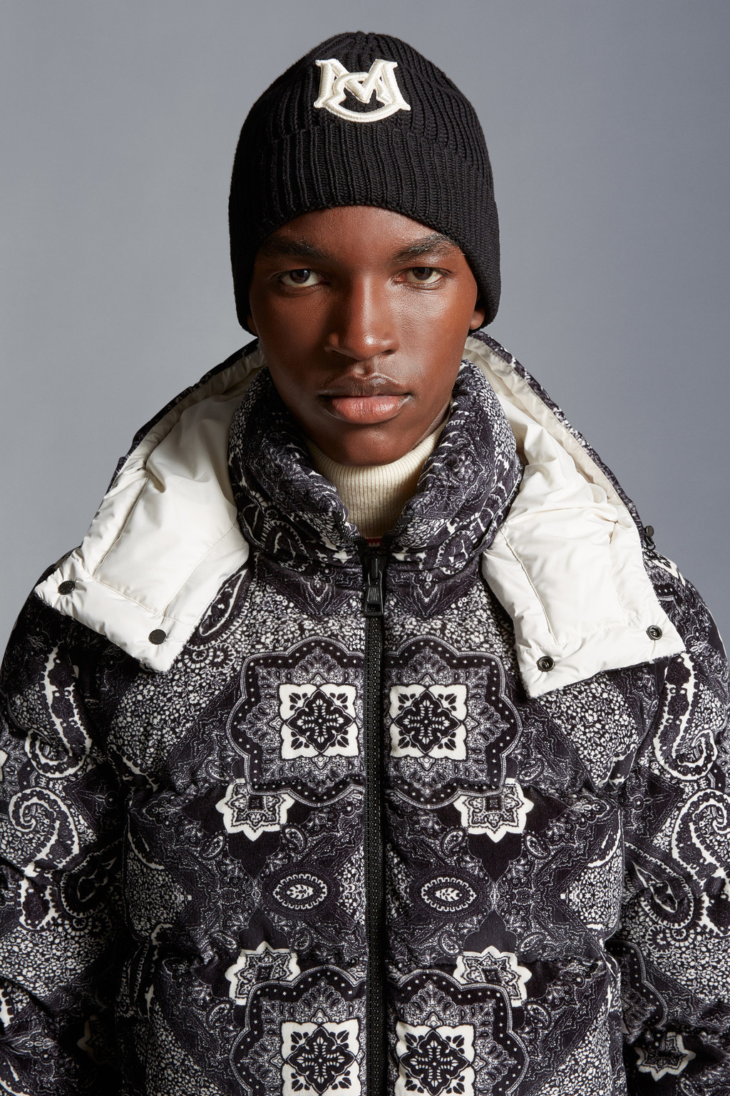 Embroidered Monogram Beanie