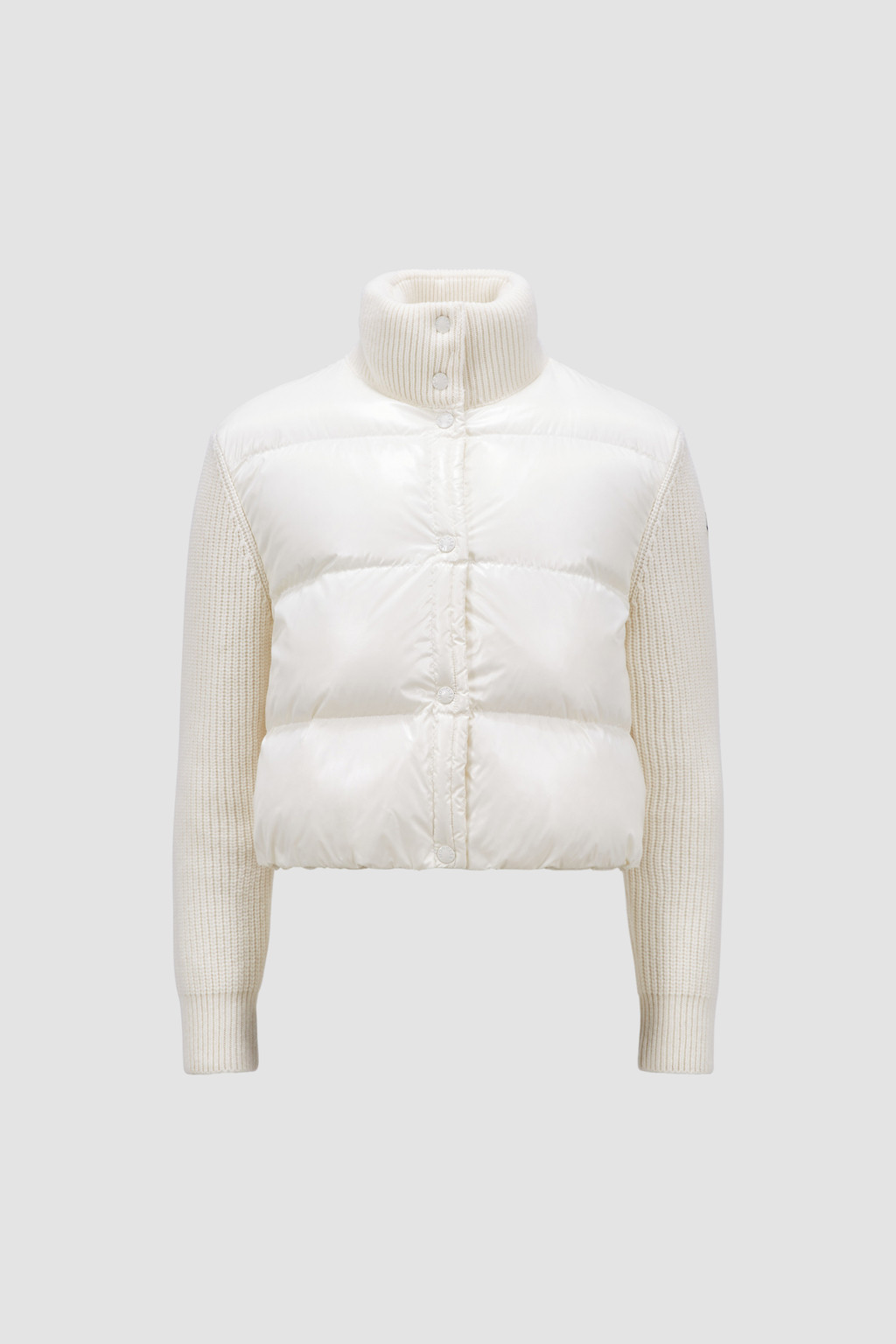 Padded Wool Cardigan