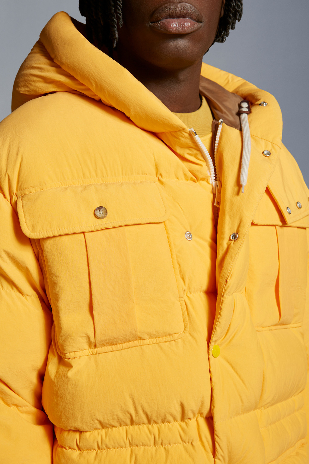 Pentaflake Long Down Jacket