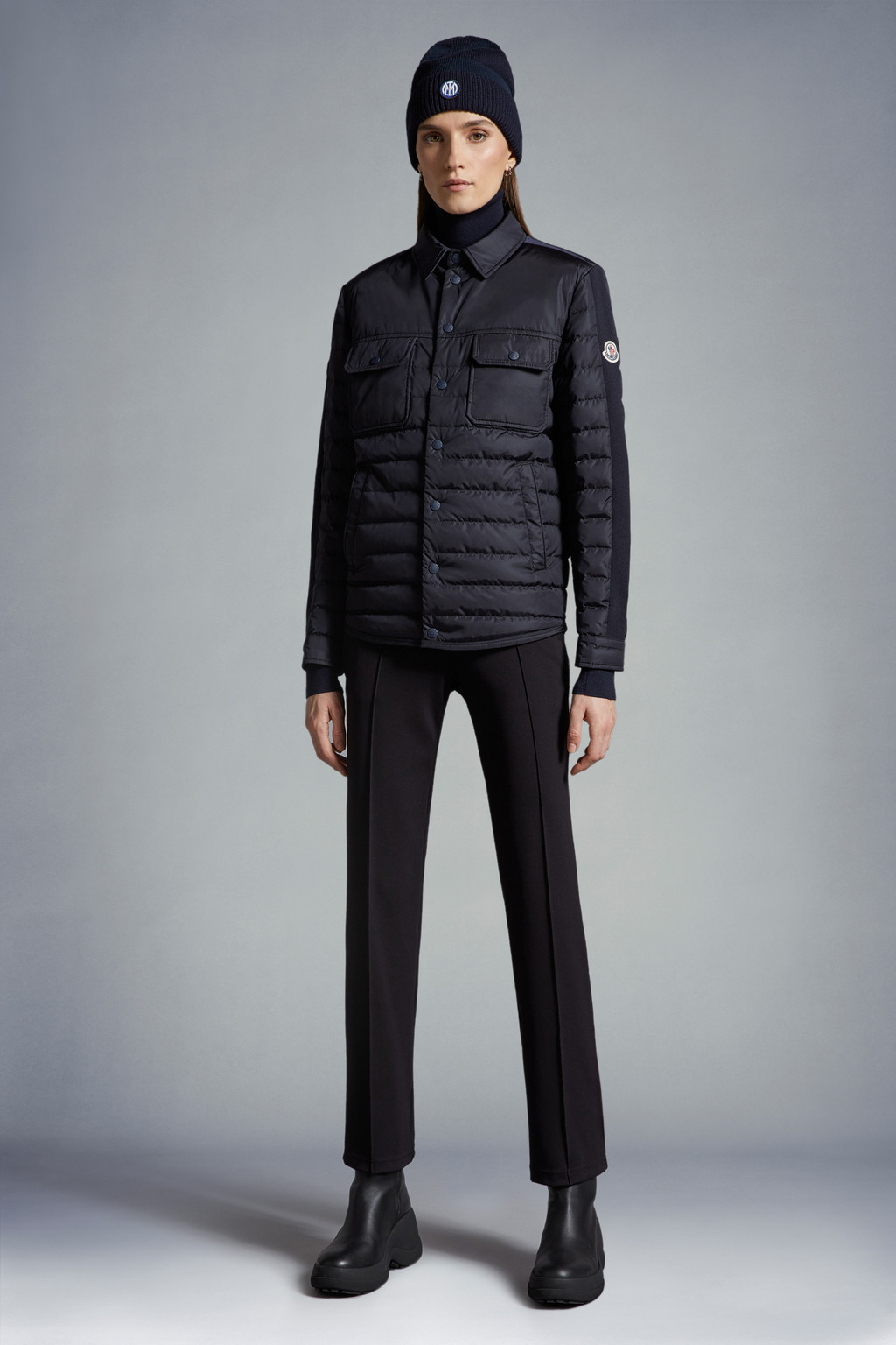 Inter x Moncler Down Shacket