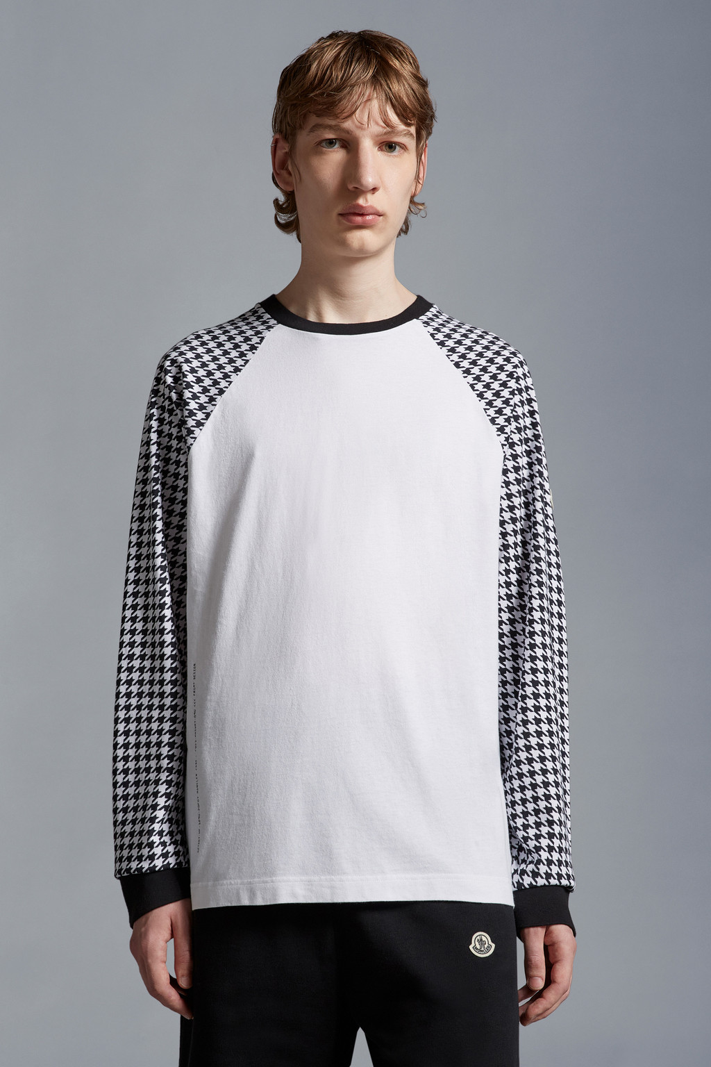 Houndstooth Long Sleeve T-Shirt