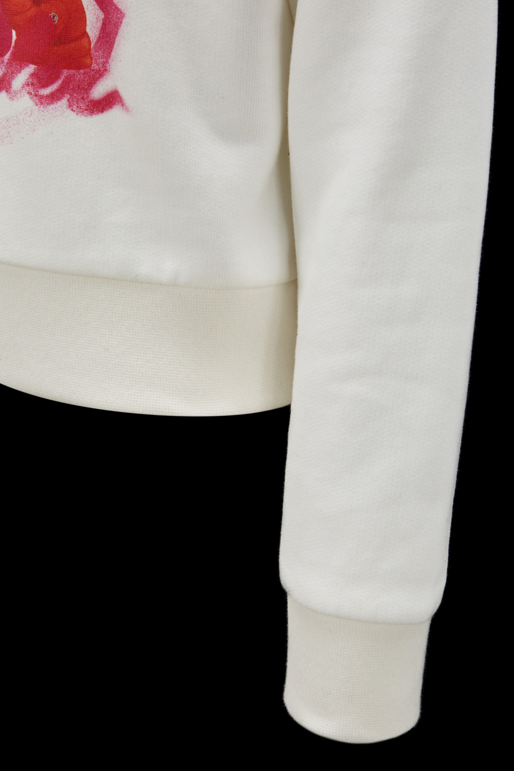 Teddy Bear Motif Sweatshirt