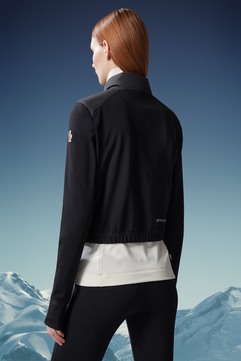 Padded Zip-Up Sweatshirt