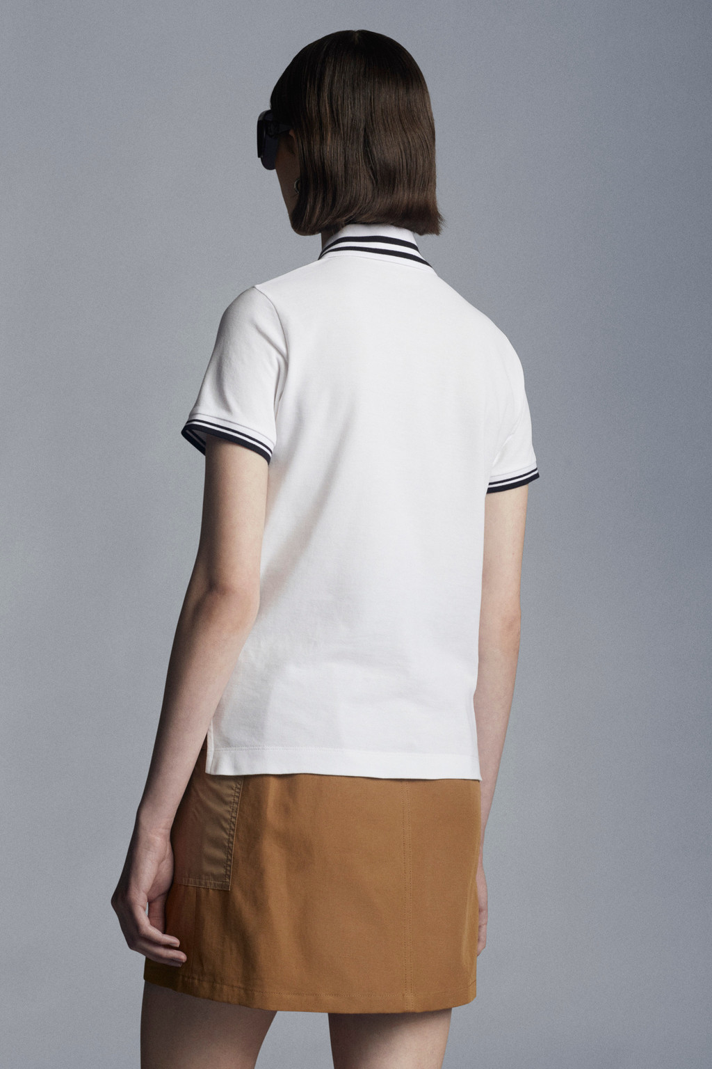 Logo Patch Polo Shirt