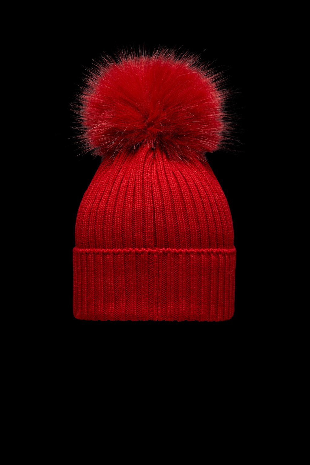 Wool Beanie with Pom Pom
