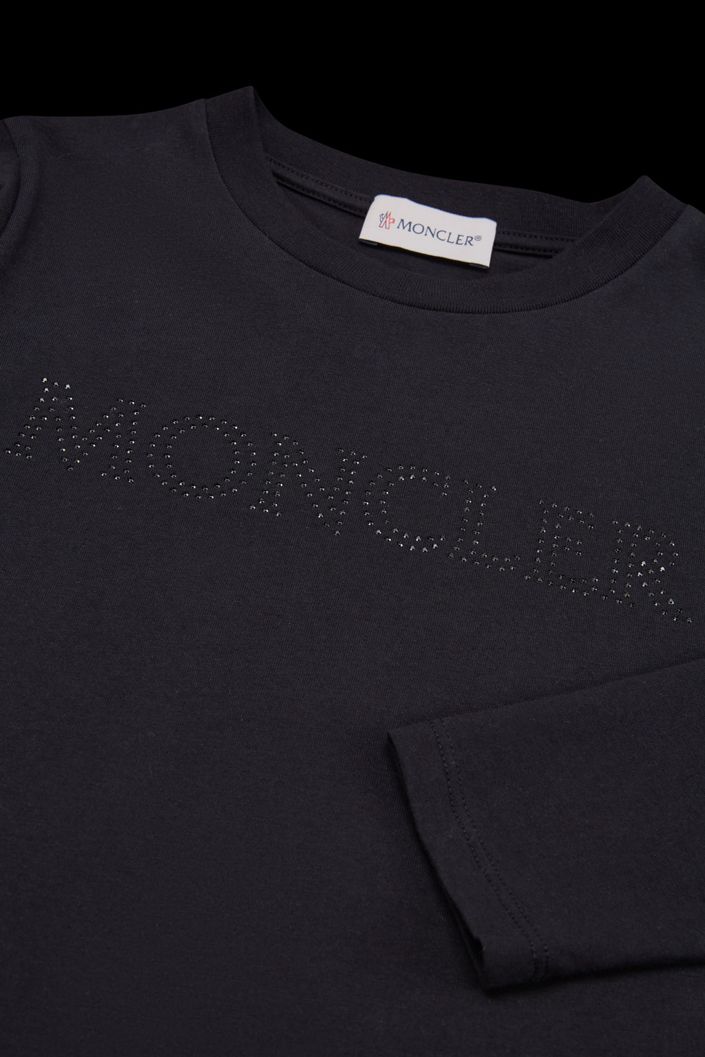 Crystal Logo Long Sleeve T-Shirt