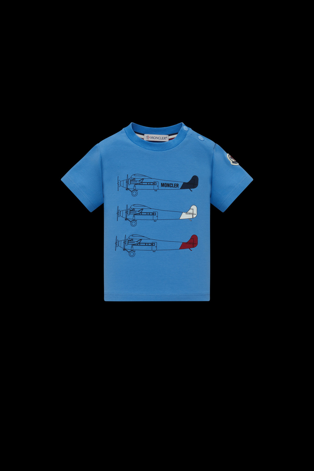 Airplane Motif T-Shirt