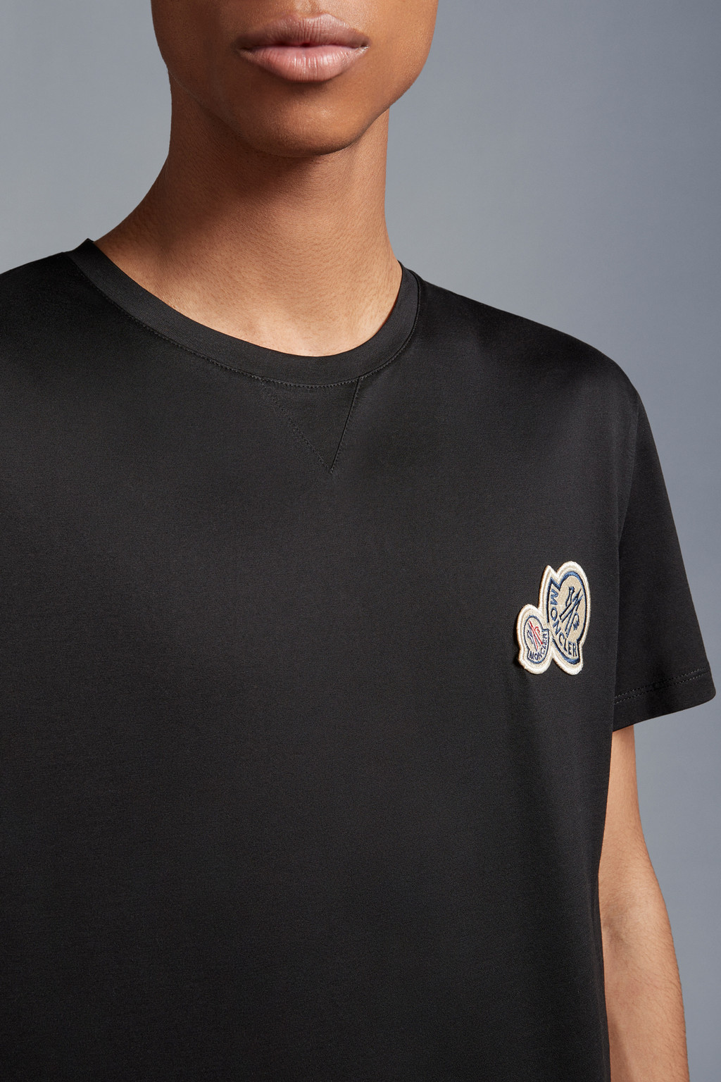 Double Logo Patch T-Shirt