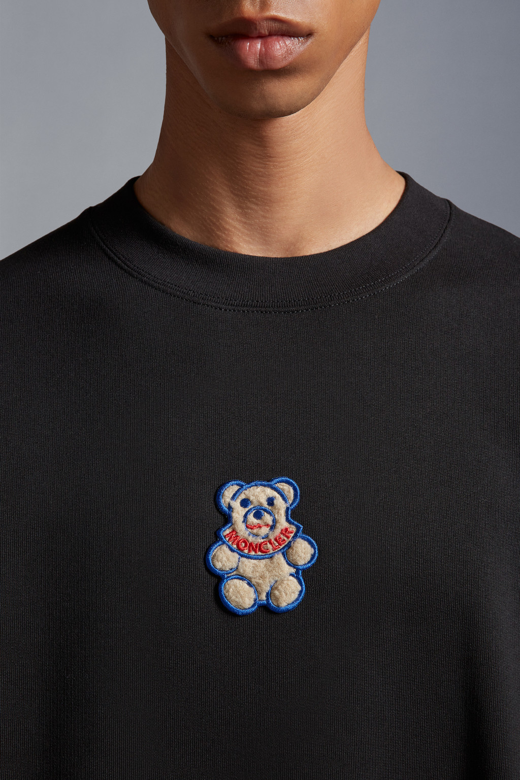 Teddy Bear Patch Sweatshirt