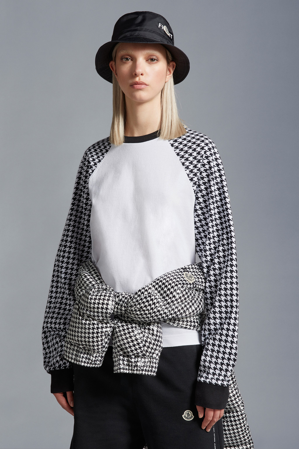 Houndstooth Long Sleeve T-Shirt
