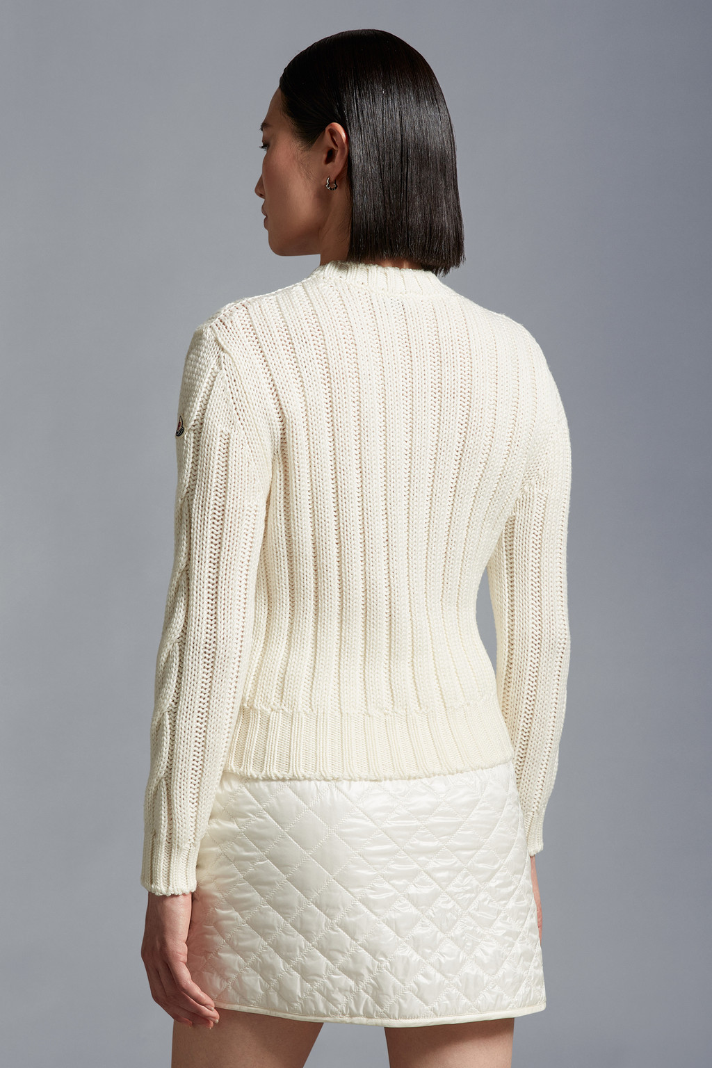 Cable Knit Wool Sweater