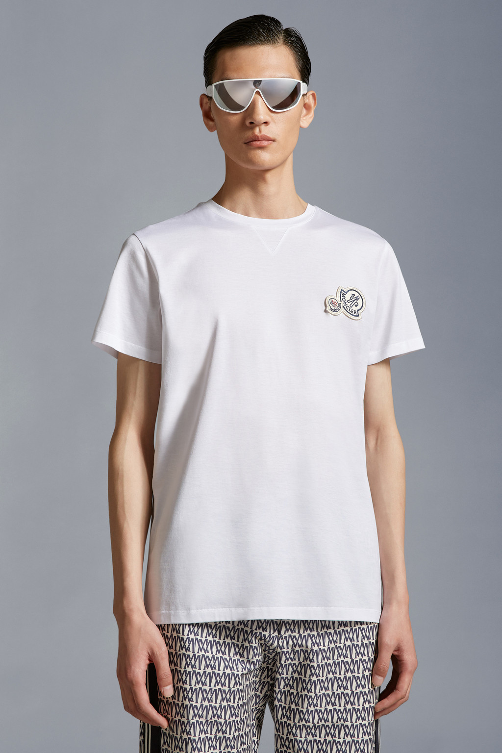 Double Logo Patch T-Shirt