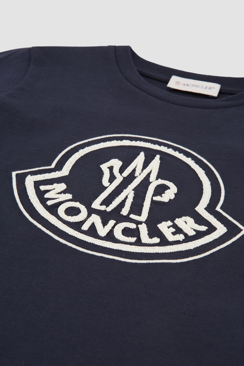 Embroidered Logo Long Sleeve T-Shirt