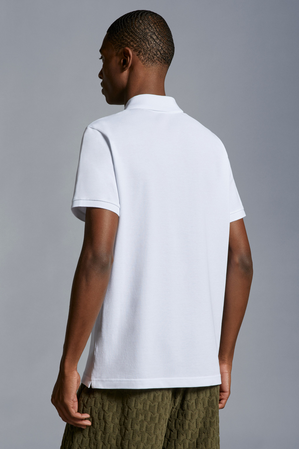 Logo Patch Polo Shirt