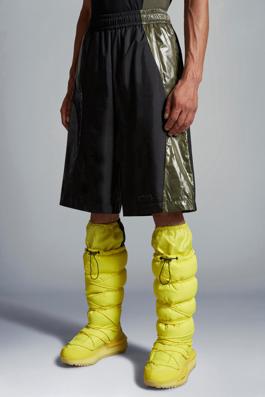 Nylon Laqué Bermuda Shorts