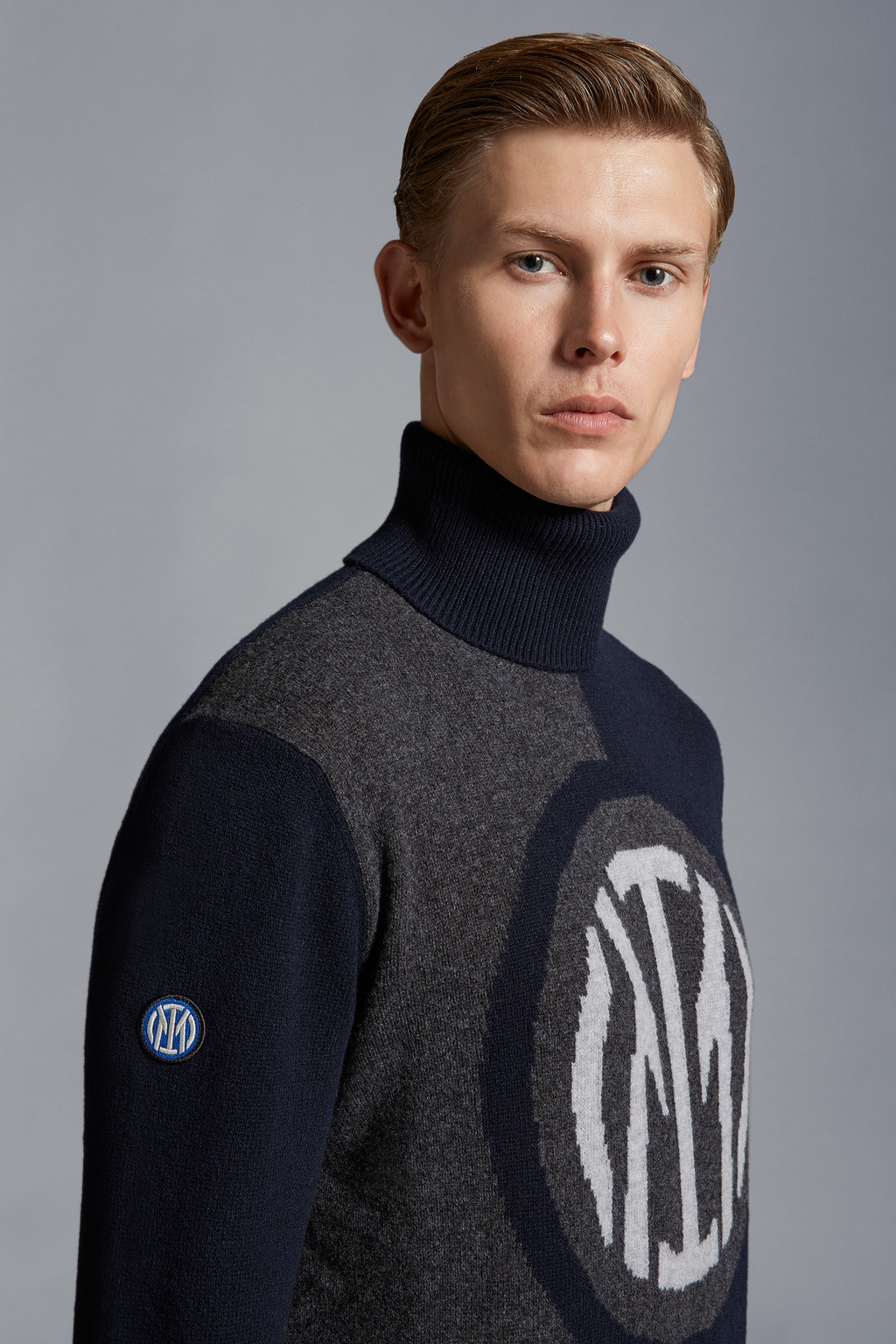 Inter x Moncler Turtleneck Sweater