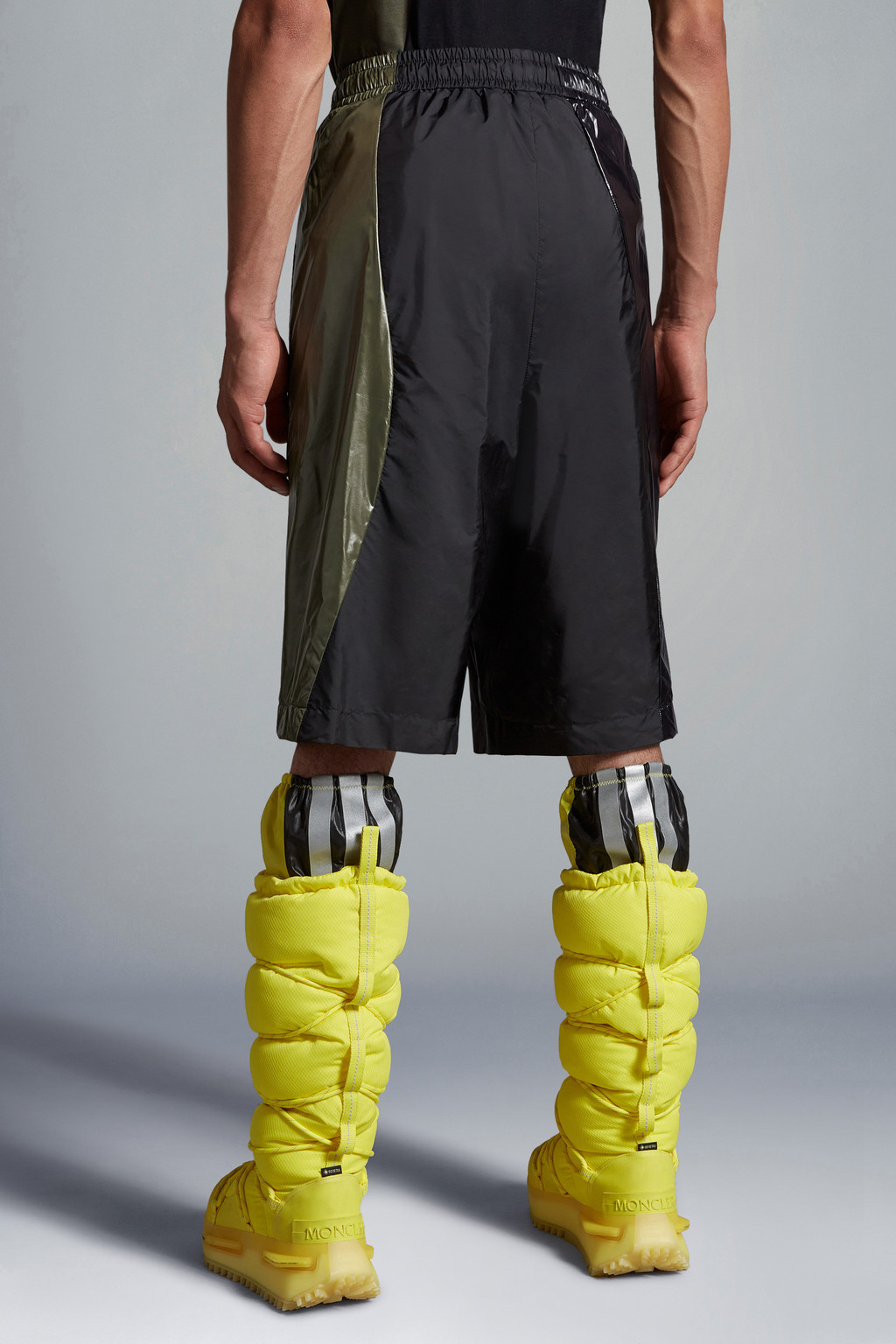 Nylon Laqué Bermuda Shorts