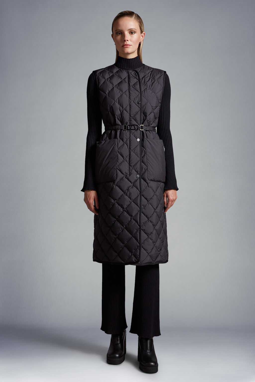 Butor Long Down Vest