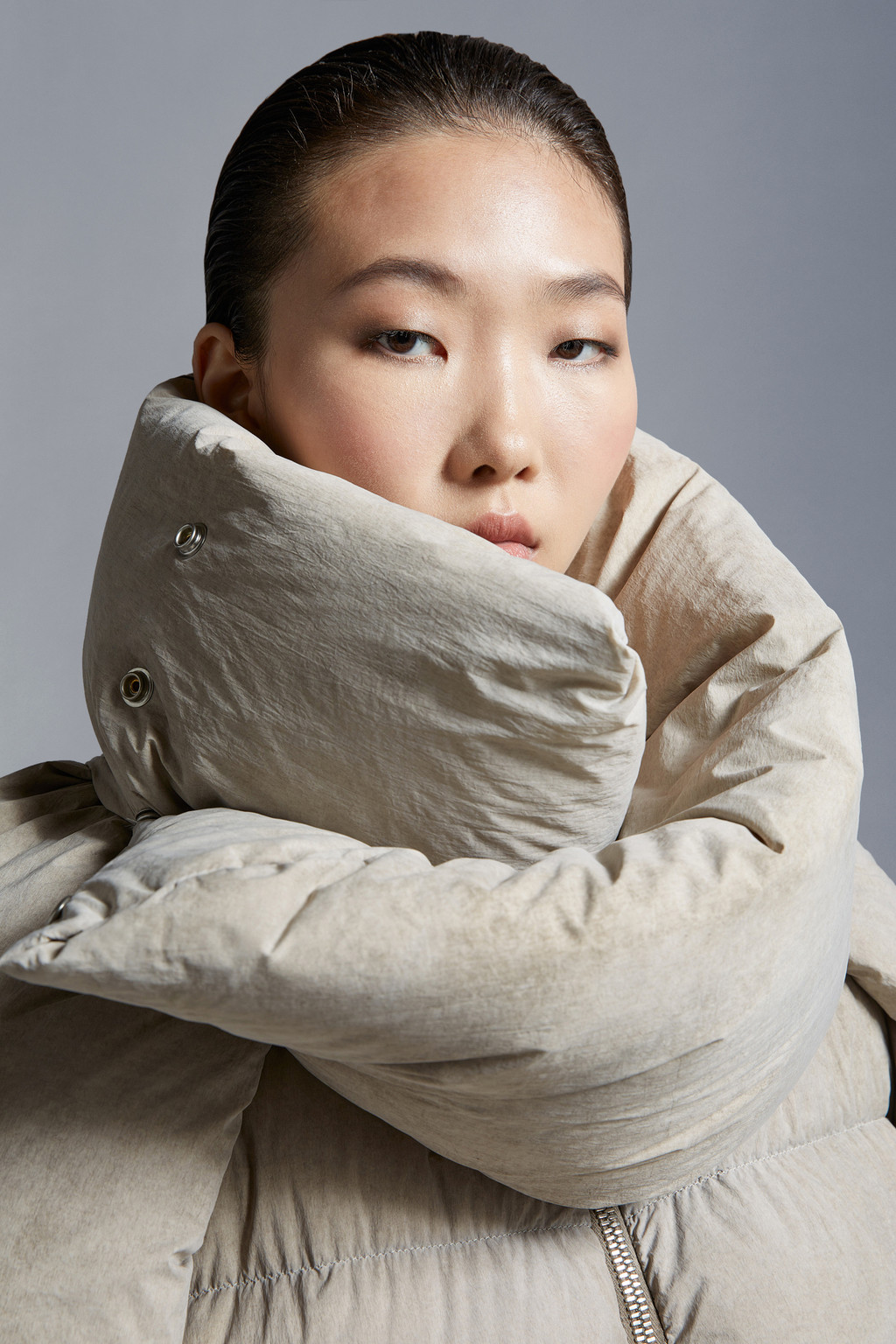 Convertible Long Down Jacket