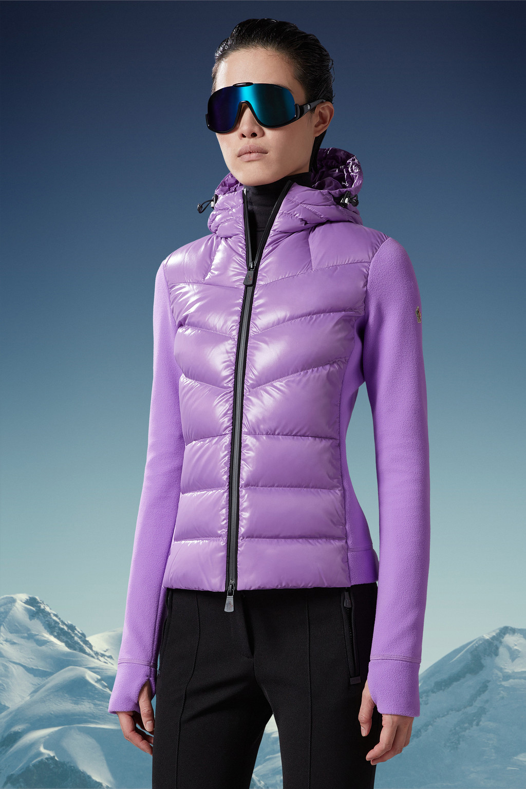 Padded Fleece Hoodie