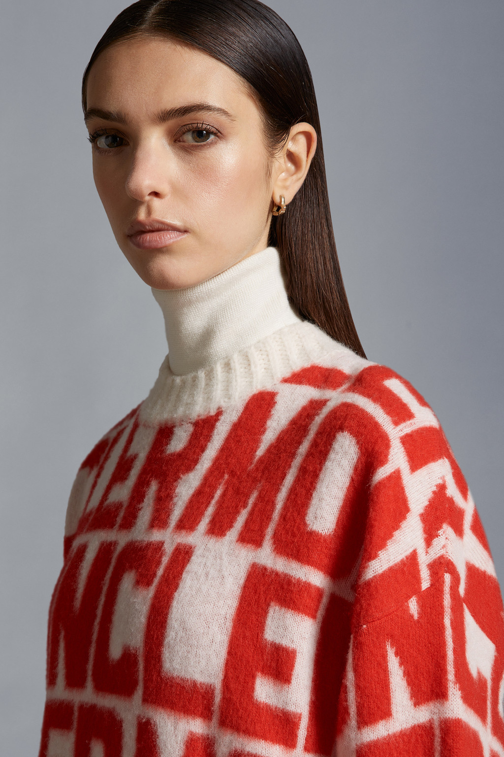 Logo Wool Jacquard Sweater