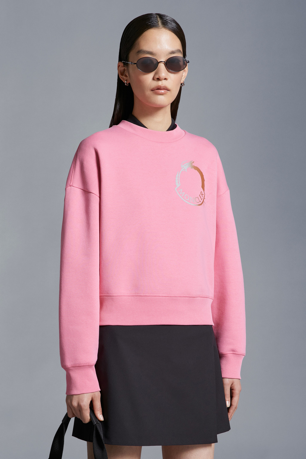 Logo Motif Sweatshirt