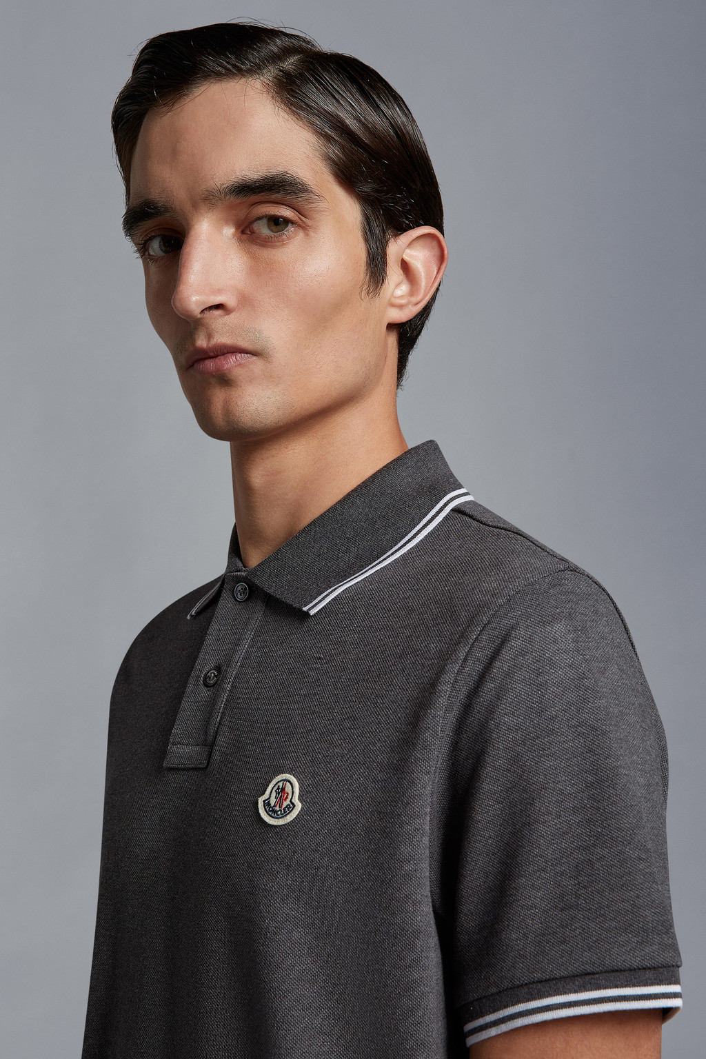 Logo Patch Polo Shirt