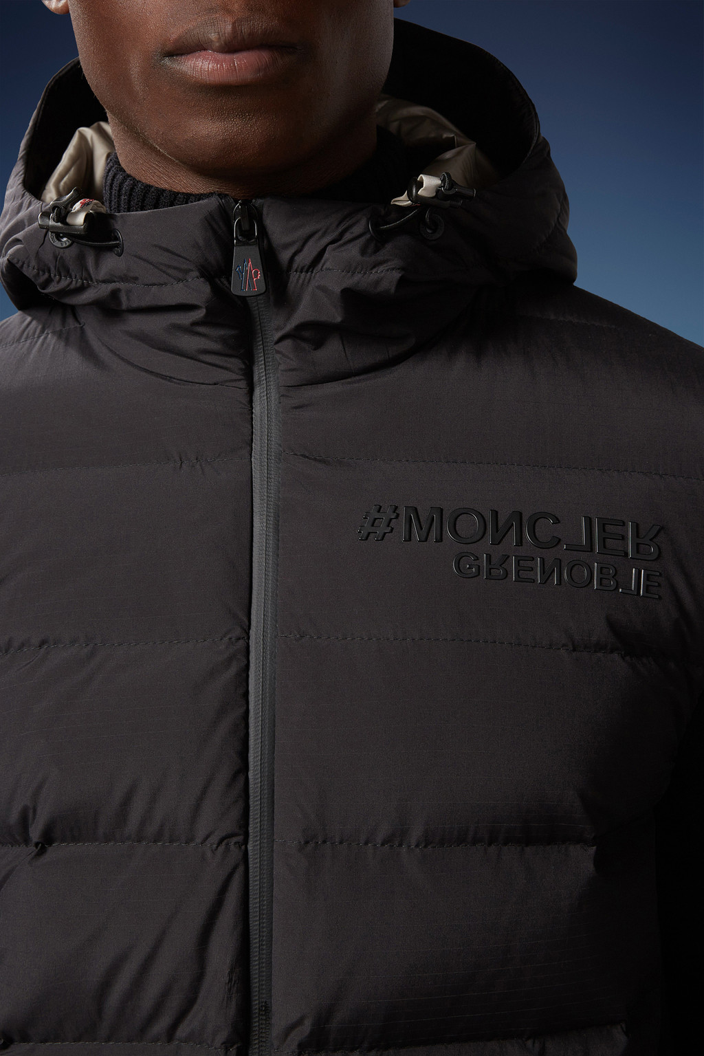 Padded Zip-Up Hoodie