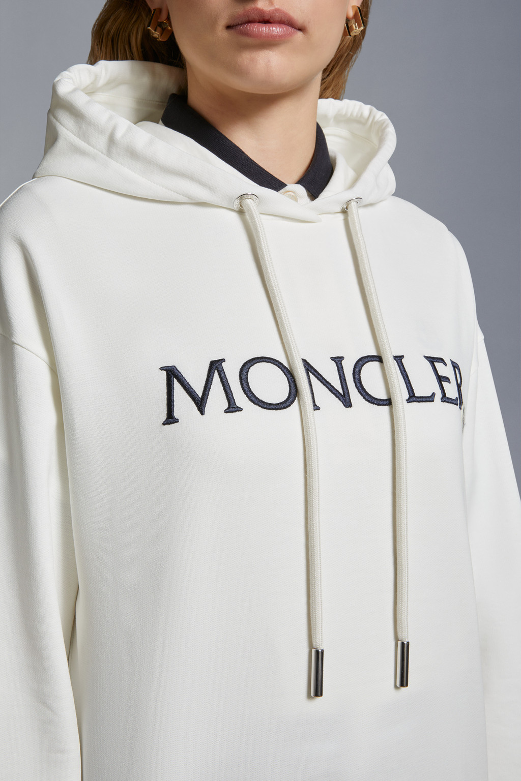 Embroidered Logo Hoodie