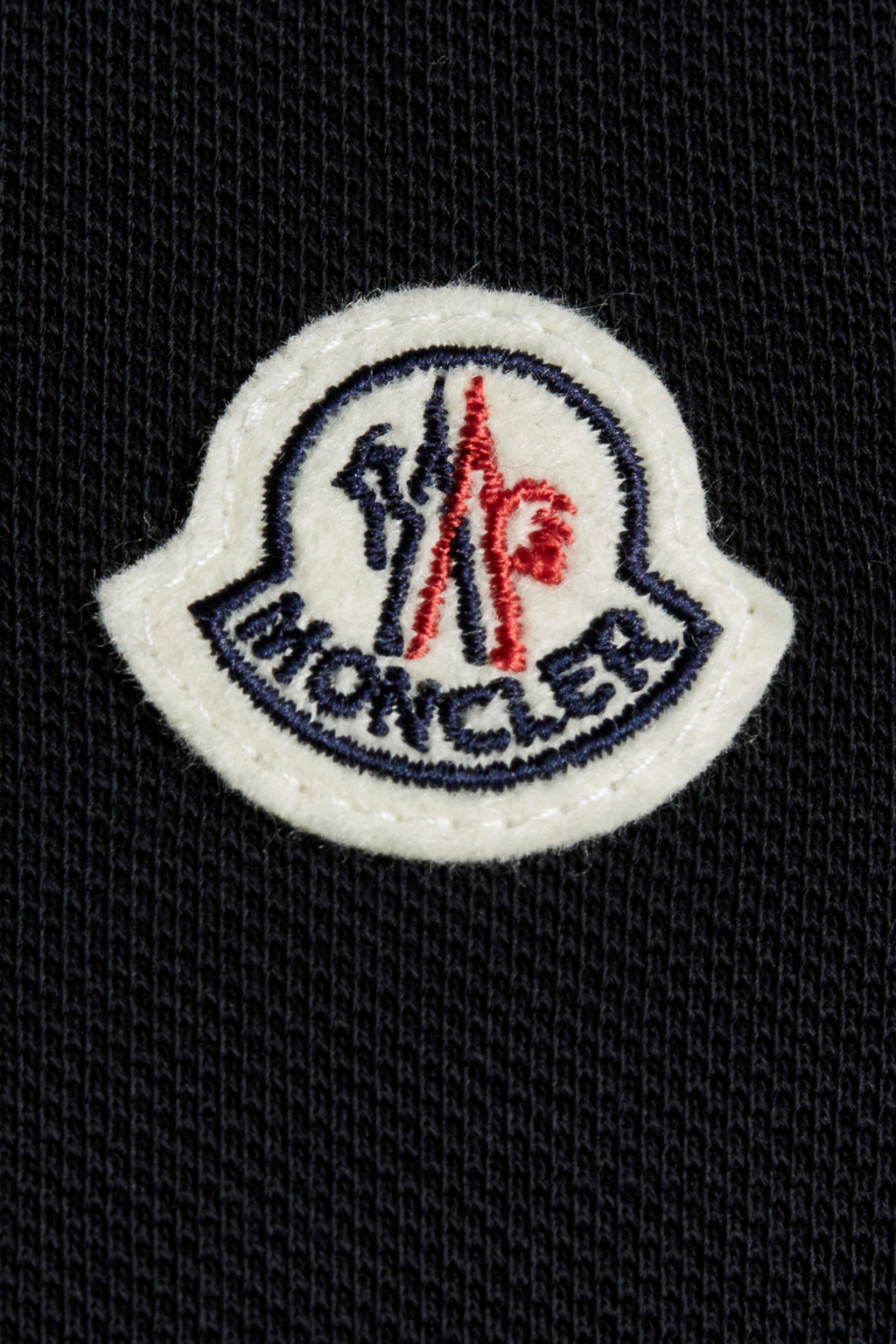 Logo Patch Polo Shirt